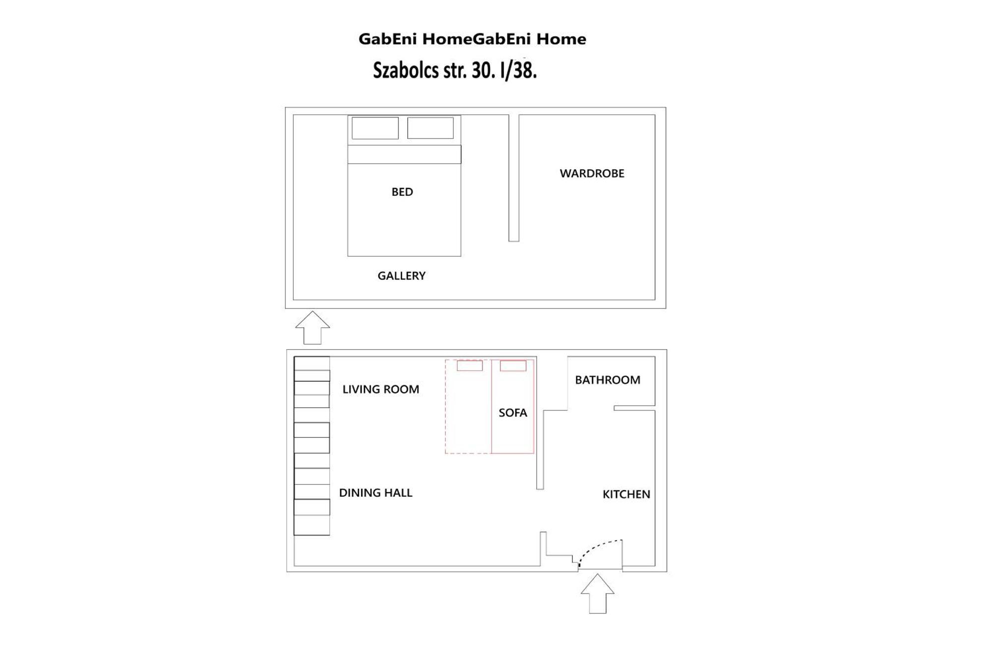 Apartmán Gabeni